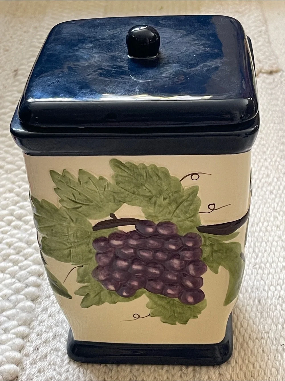 Biscotti Ceramic Cookie Jar Container